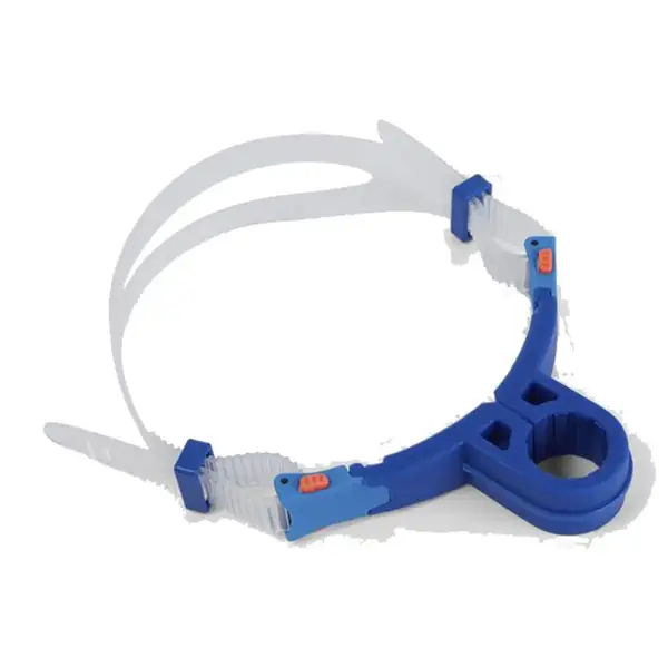 Дихальна трубка для снорклінгу Speedo CENTER SNKL AU блакитний, помаранчевий Уні OSFM купити недорого в Україні, фото 2