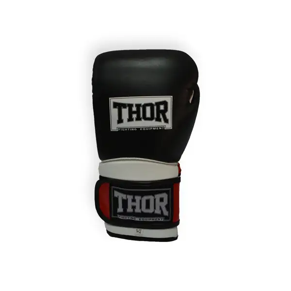 Перчатки боксерские THOR PRO KING 12унций/PU/черно-красно-белые купить недорого в Украине, фото 2