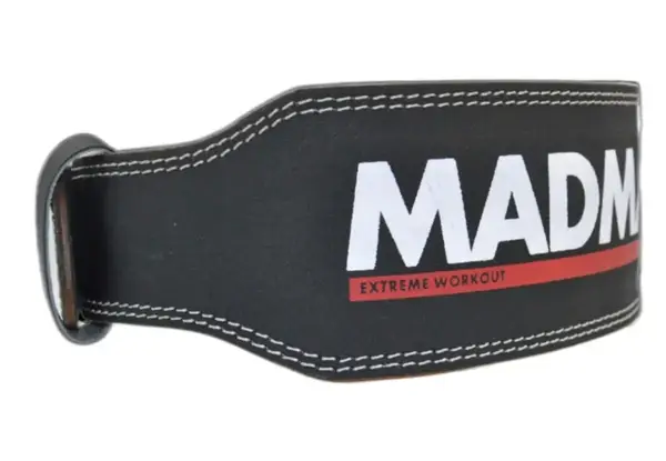 Пояс для важкої атлетики MadMax MFB-245 Full leather шкіряний Black XL купити недорого в Україні, фото 3