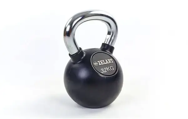 Гиря на 32 кг із хромованою ручкою (ТА-5162-32) купити недорого в Україні, фото 3