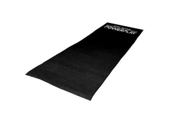 Килимок для йоги та фітнесу PowerPlay 4010 PVC Yoga Mat Чорний (173x61x0.6) купити недорого в Україні, фото 7