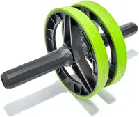 Ролик для печати Adidas Performance Ab Wheel черный, салатовый Уни OFSM купить