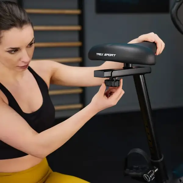Велотренажер Trex Sport TX-400MB RECK магнітний чорно-білий купити недорого в Україні, фото 11