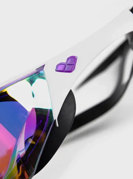 Окуляри для плавання Arena COBRA EDGE SWIPE MIRROR фіолетовий, чорний, білий Уні OSFM купити недорого в Україні, фото 4