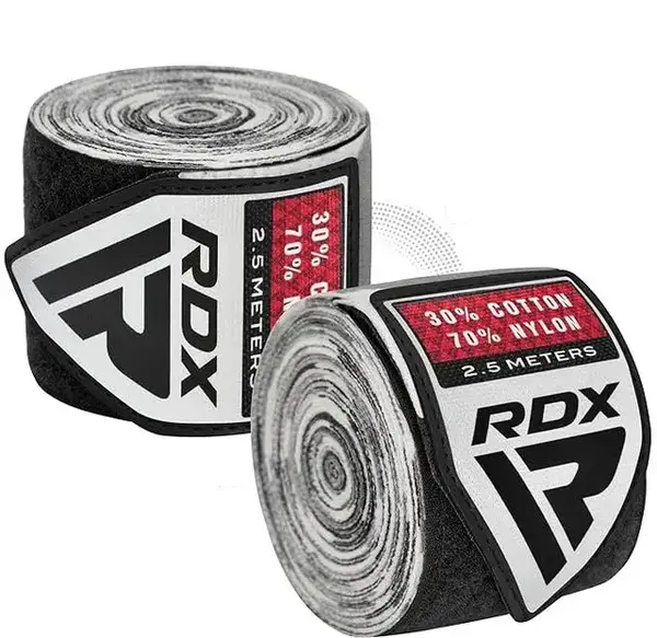 Бинты для бокса RDX Hand Wraps CAMO Grey (2.5м.) купить недорого в Украине, фото 2