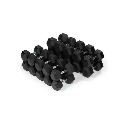 Гексагональный гантельный ряд Generation Fitness FF 51D2C-10-50 кг (21 пара) 1260 кг купить