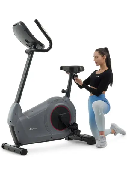 Велотренажер HS-100H Solid iConsole+ мат сірий купити недорого в Україні, фото 11
