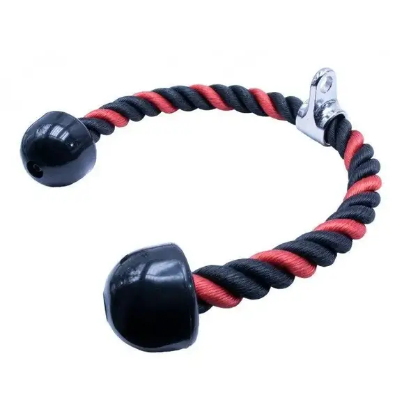 Канат для трицепса с двойным хватом Power System PS-4041 Triceps Rope Black/Red купить недорого в Украине, фото 2