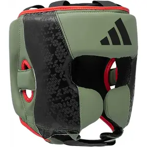 Шолом боксерський Adidas Combat 50 XL| чорно/зелений | Обхват голови >61 см | ADIC50HG ADIDAS купити