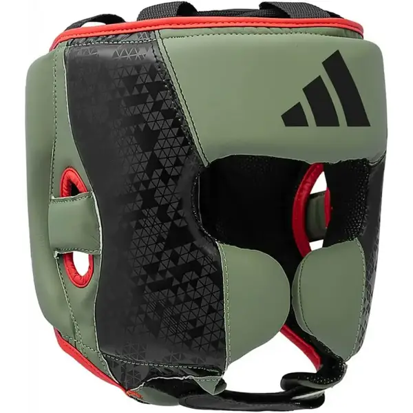 Шолом боксерський Adidas Combat 50 XL| чорно/зелений | Обхват голови >61 см | ADIC50HG ADIDAS купити недорого в Україні, фото 2