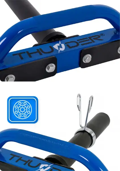 Гриф олимпийский шестигранный 141/50 TRAP BAR THUNDER купить недорого в Украине, фото 3