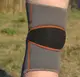 Наколенник MadMax MFA-297 Knee Support with Patella Stabilizer Dark Grey/Orange L купить