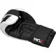 Боксерські рукавиці RDX F4 Boxing Sparring Gloves Hook&Loop WHITE/BLACK 16 унцій (капа у комплекті) купити