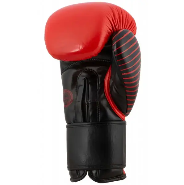Перчатки для бокса с лицензией Wako и кикбоксинга | 10 унций | красно-черный | ADIDAS adiKBWKF200 купить недорого в Украине, фото 4