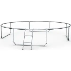 Батут Zipro Jump Pro с наружной сеткой 12 футов 374 см черно-зеленый купить