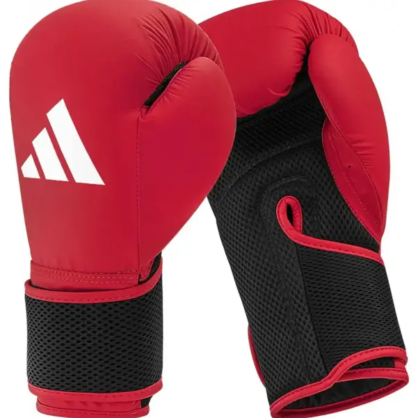 Боксерские перчатки "Hybrid 25" 8 ун красно/черный | ADIDAS ADIH25 купить недорого в Украине, фото 2