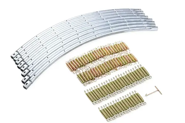 Батут Hop-Sport 14ft (427см) черно-синий с наружной сеткой купить недорого в Украине, фото 13