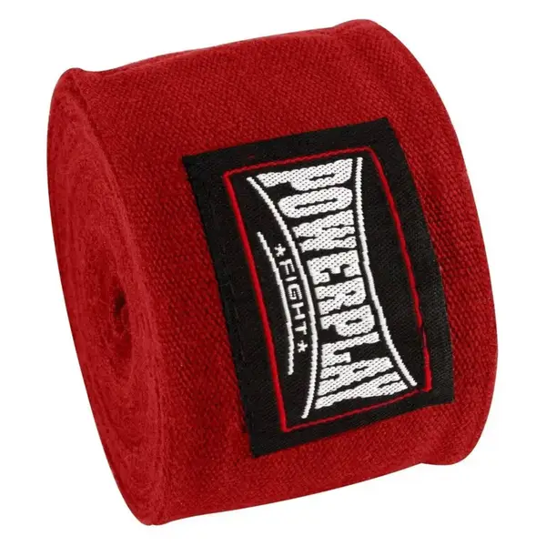 Бинты для бокса PowerPlay 3047 Красные Lycra (спандекс) (3м) купить недорого в Украине, фото 4