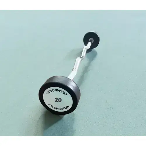 Штанга вигнута цілісна 20 кг Technogym TGW-20kg купити