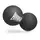 Массажный двойной мяч силиконовый PowerPlay PP-4355 Silicone Lacrosse Peanut Ball (6.3*12.6см.) Черный