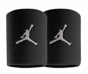 Напульсник Nike JORDAN JUMPMAN WRISTBANDS BLACK/WHITE OSFM черный Уни OSFM купить