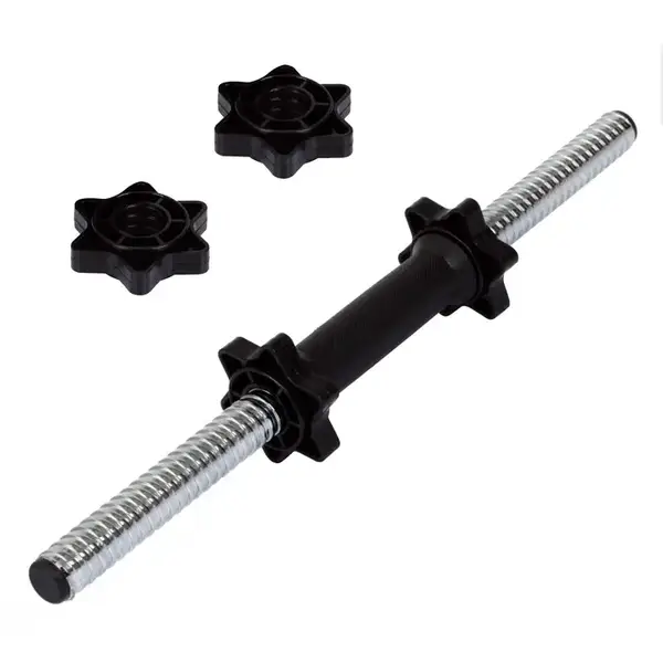 Гриф гантельный Hop-Sport PP 52см | Серебряный | (30мм) купить недорого в Украине, фото 2