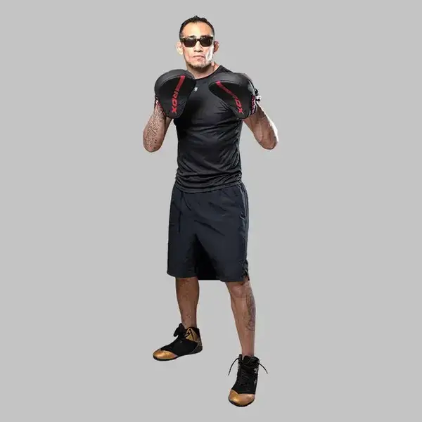 Лапы боксерские RDX F6 KARA Matte Red купить недорого в Украине, фото 6