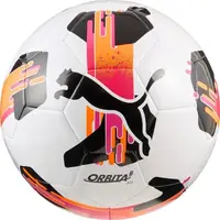 Мяч футбольный Puma Orbita 6 MS белый, черный, розовый | Размер 5 купить