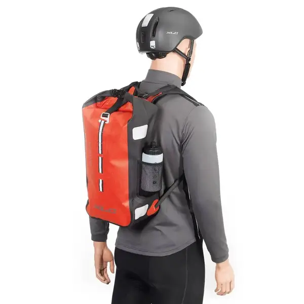 Рюкзак водонепроникний XLC, 61 x 16 x 24 см, червоний купити недорого в Україні, фото 3