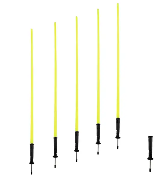 Стійки для дриблінгу на пружині набір 5 шт Салатовий купити