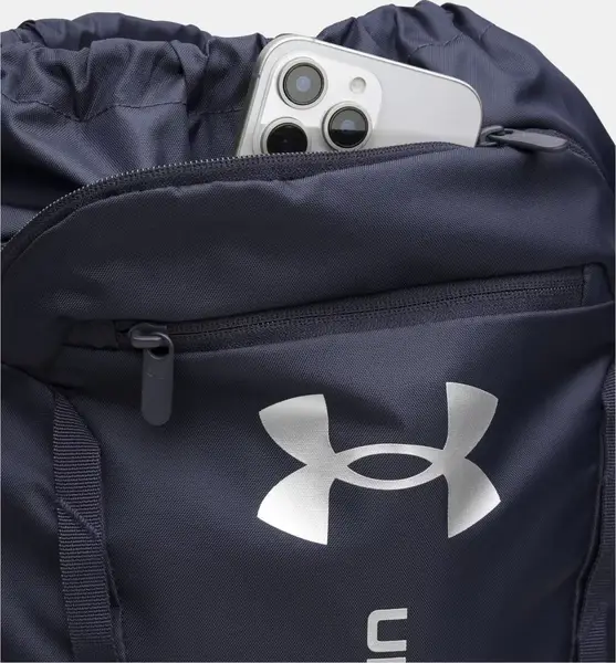 Рюкзак UA Hustle Sackpack 22L синий 39 х 53 х 7 см купить недорого в Украине, фото 3