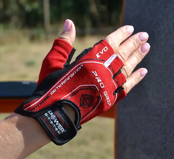 Перчатки для фитнеса Power System PS-2250E Pro Grip EVO Red XL купить недорого в Украине, фото 4