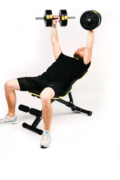 Лавка тренувальна Besport WB-002 універсальна для жиму та пресу купити недорого в Україні, фото 13