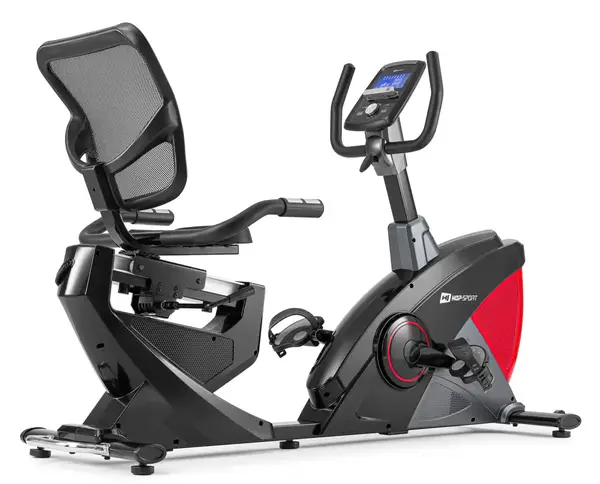 Горизонтальный велотренажер Hop-Sport HS-070L Helix синий iConsole+ купить недорого в Украине, фото 9