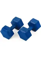 Набор композитных гантелей Gymtek 2х5 кг темно-синий купить