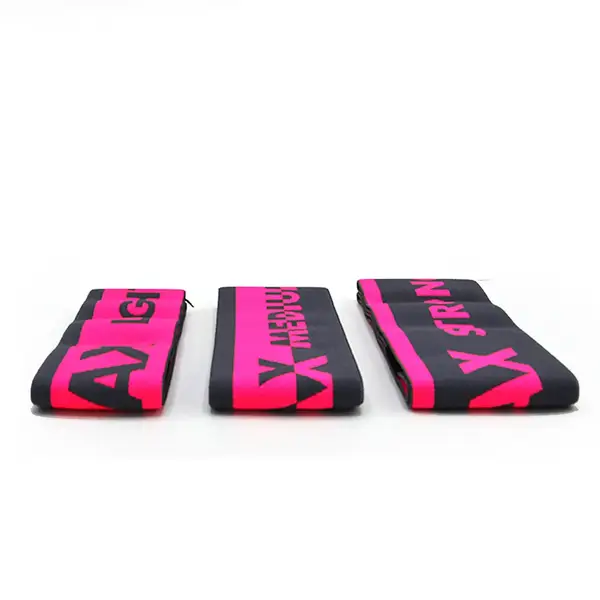 Набір тканевих гумок для фітнесу та спорту MadMax MFA-305 Hiploop set 3 pcs. Grey/Pink купити недорого в Україні, фото 6