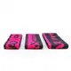 Набір тканевих гумок для фітнесу та спорту MadMax MFA-305 Hiploop set 3 pcs. Grey/Pink купити