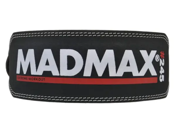 Пояс для важкої атлетики MadMax MFB-245 Full leather шкіряний Black M купити недорого в Україні, фото 2