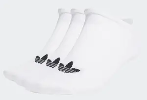 Носки Adidas TREFOIL LINER 3P белый Уни 39-42 купить