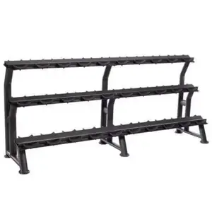 Устойчивая гантельная 3-х ярусная Generation Fitness FF71D1E (на 15 пар) купить