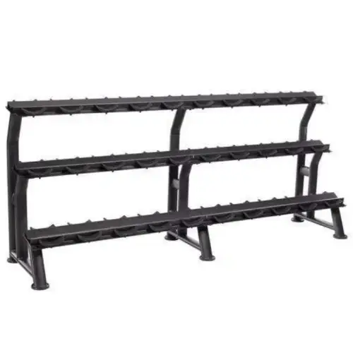 Устойчивая гантельная 3-х ярусная Generation Fitness FF71D1E (на 15 пар) купить