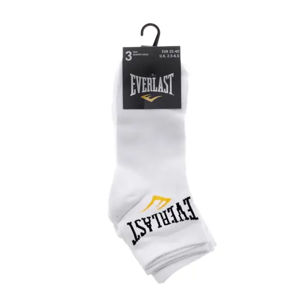 Носки Everlast QUARTER SOCKS 3 PAIR белый Уни 35-40 купить недорого в Украине, фото 2