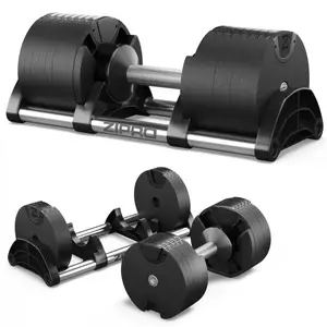 Гантель Zipro з регульованим навантаженням, кругла 36 кг купити