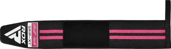 Бинти для зап'ясть (кистьові бинти) RDX GYM WRIST WRAP R11 BLACK/PINK купити недорого в Україні, фото 3