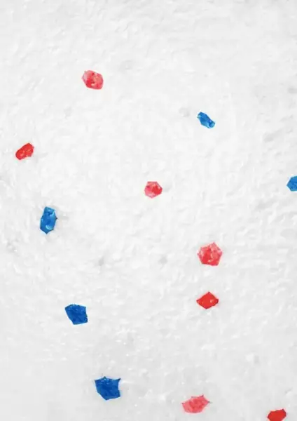 Масажний м'яч EPP 100 мм Hop-Sport HS-P100MB білий купити недорого в Україні, фото 2