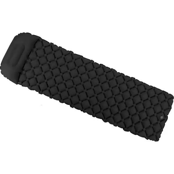 Надувний килимок Outtec 195х55х5см із подушкою чорний купити недорого в Україні, фото 6