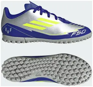 Сороконожки Adidas F50 CLUB TF J MESSI серебристый Дет 35.5 EU (21,6см) купить