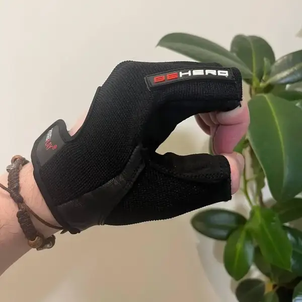 Перчатки для фитнеса и тяжелой атлетики PowerPlay 9200 черные XL купить недорого в Украине, фото 5