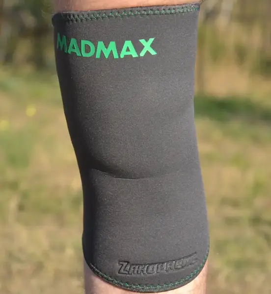 Наколінник MadMax MFA-294 Zahoprene Knee Support Dark Grey/Green (1шт.) M купити недорого в Україні, фото 8
