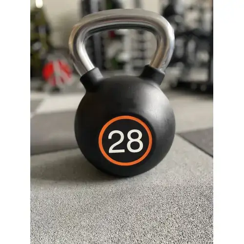 Гиря чавунна обгумована 28 кг Generation Fitness FF51F3-28kg купити недорого в Україні, фото 7